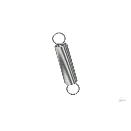 Approved Vendor Extension Spring, O=1.000, L= 5.00, W= .085 R G709966031